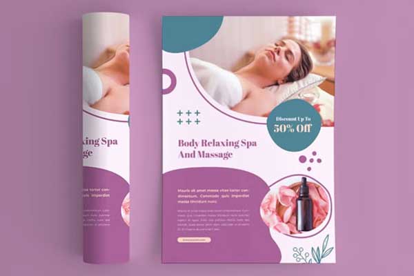 Best Beauty Spa Flyer Templates – Elegant and Customizable Flyers for Beauty Clinics and Day Spas | Premium PSD & Vector Formats